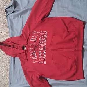 NFL Tampa Bay Buccaneers zipup hoodie.
